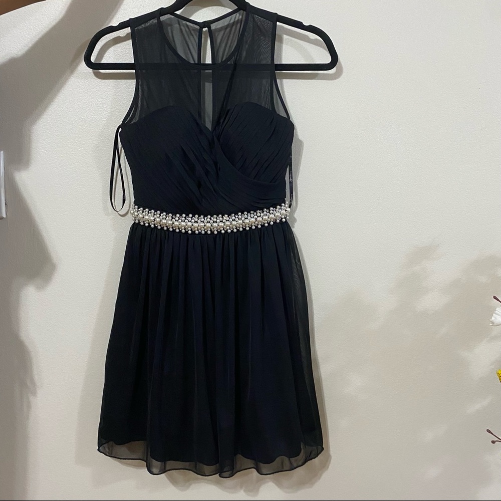 BLACK MINI DRESS